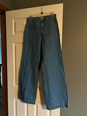 Sandro High-Rise Wide Leg Jeans